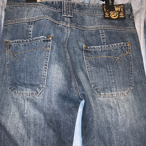 Tokyo Laundry Jean Shorts Jorts Japanese Brand Size 34 - Picture 6 of 7